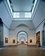 Robert Venturi 1991 Laureate, Sainsbury Wing, National Gallery (interior), London, United ...