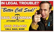 Breaking Bad - Saul Goodman "Better Call Saul" Business Card | eBay