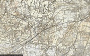 Historic Ordnance Survey Map of Weybridge, 1897-1909