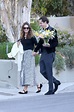 Lily James - With her musician boyfriend Michael Shuman in Los Angeles ...