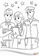 Community Helpers coloring page | Free Printable Coloring Pages
