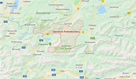 Garmisch-Partenkirchen Germany Map - Germany Travel Guide