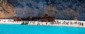 Navagio Beach mit Schiffswrack Foto & Bild | europe, greece, landschaft ...