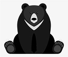 Black Bear Icon, HD Png Download - kindpng