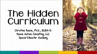 The Hidden Curriculum: What You Need to Know About Its Impact on ...
