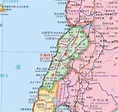 黎巴嫩地图中文版全图下载-黎巴嫩地图高清版大图 - 极光下载站