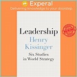 Mua Sách - Leadership : Six Studies in World Strategy by Henry ...