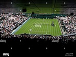 Wimbledon Championships 2009, high view of the Centre Court Stock Photo ...