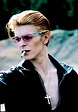 David Bowie on the set of The Man Who Fell to Earth. Photo by Steve ...