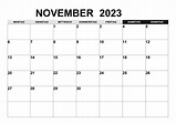 Kalender November 2023 – kalender.su