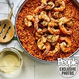 Eric Adjepong's Grilled Shrimp with Spicy Jollof Rice | Jollof rice ...