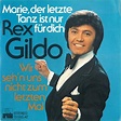 Rex Gildo – Marie, der letzte tanz ist nur für dich Lyrics | Genius Lyrics