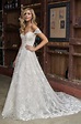 F211013 Beaded Sweetheart Neckline & Embroidered Lace Wedding Dress ...