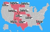 Nuclear Missile Silo Locations Map