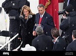 Former House Speaker John Boehner arrives with his wife Debbie for the ...
