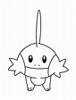 Pokemon Mudkip Coloring Pages at GetColorings.com | Free printable ...