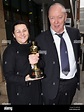 Terry George and daughter, Oorlagh George pose with their Academy Award ...