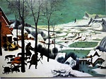 Pieter Bruegel – Cacciatori nella neve 1566 – 117×160 | Quadri e Falsi ...