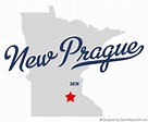 Map of New Prague, MN, Minnesota
