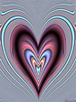Cuore Blu | Heart wallpaper, Heart token, Fractal art