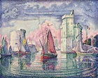 Paul Signac - Entrée du port de la Rochelle, 1921 | La rochelle, Art ...
