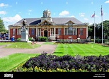 Dartford Public Library, Central Park, Dartford, Kent, England, United ...