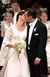 Marta Luisa de Noruega y Ari Behn besándose en su boda - La Familia Real Noruega en imágenes ...