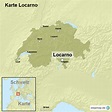 StepMap - Karte Locarno - Landkarte für Schweiz