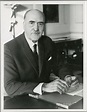 [Photograph of Frank Aiken sitting at his desk as Minister for External ...