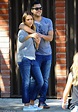 Jessica Alba and husband Cash Warren share a tender moment as they ...