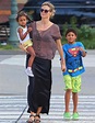 Heidi Klum disfruta su verano de soltera junto a sus cuatro hijos