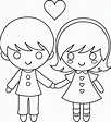 Coloring Pages Boy And Girl - Coloring Home