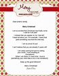 Letter From Santa Templates