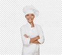 Chef de uniforme del restaurante panadero cocina, chef de mujeres ...