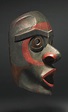 Northwest Coast Polychromed Wood Mask, probably Heiltsuk (Bella Bella ...