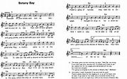 Botany Bay Easy Sheet Music for the tin whistle - Irish folk songs