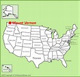 Mount Vernon Map | Washington, U.S. | Discover Mount Vernon with ...