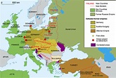 World War 2 Map Of Europe Axis And Allies