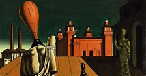 Las musas inquietantes (1916/18). Giorgio de Chirico. - 3 minutos de arte