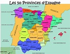 Les 50 provinces d’Espagne