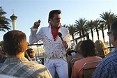 Steve Connolly performs as Elvis on Bus | Las Vegas Review-Journal