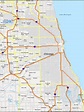 Illinois Map Chicago Area - Ricky Christal