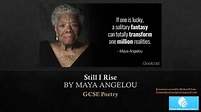 Poetry Analysis: ‘Still I Rise’ by Maya Angelou | Made By Teachers