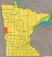 Map of Wilkin County, Minnesota