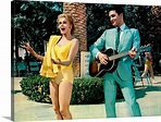 Ann-Margret and Elvis Presley in Viva Las Vegas - Movie Still Wall Art ...