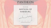 Matilda of Habsburg Biography - Duchess consort of Bavaria | Pantheon