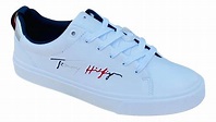 Tenis Tommy Hilfiger Blanco Dama Clasico Fw0fw04957 | Envío gratis