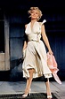 Marilyn Monroe's iconic white dress with a pleated skirt in 'La ...