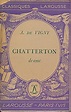 Chatterton by Alfred De Vigny - AbeBooks