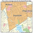 Aerial Photography Map of Churchville, PA Pennsylvania